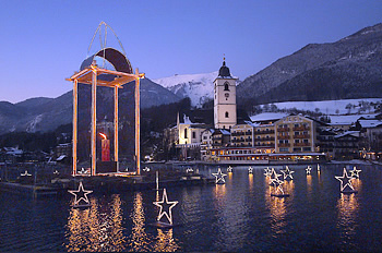 Adventstimmung am Wolfgangsee -Bild -Fremdverkehrswerbung Salzkammergut
